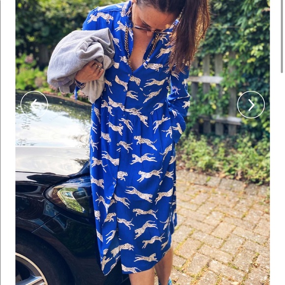 Cheetah Shirt Dress - Picture 2 of 14